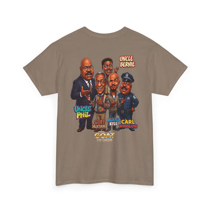 GOAT TV Dads Legends Graphic Tee
