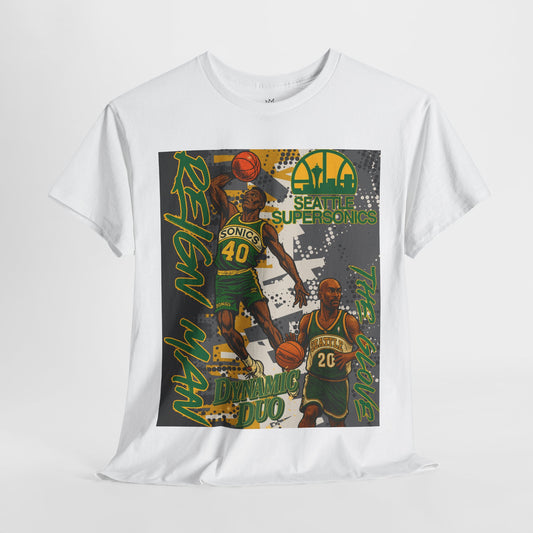 Reign Man & The Glove Retro Basketball Graphic Tee