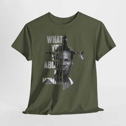 Loc Dog "What You Say About My Momma" Vintage Portrait T‑Shirt