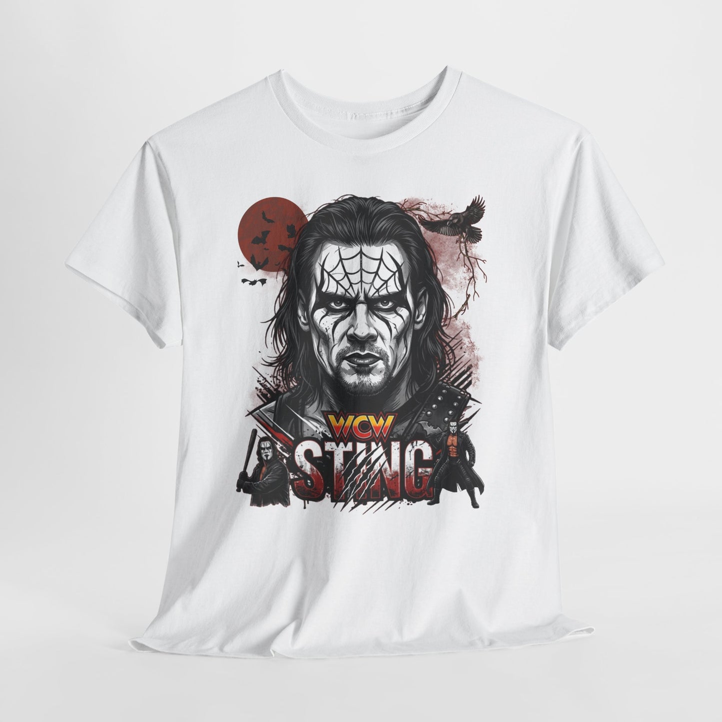 WCW Sting Wrestling T-Shirt — Vintage Gothic Pro Wrestler Tee