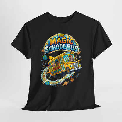 The Magic School Bus T-Shirt – Kids Retro Educational Cartoon Tee