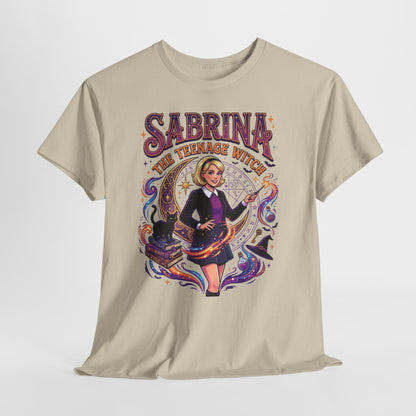 Sabrina The Teenage Witch Graphic Tee — Retro Spellbook Witchy T-Shirt