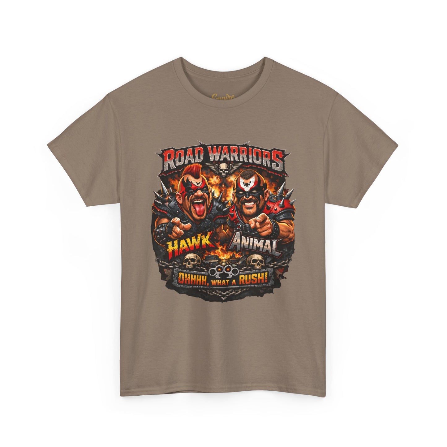 Road Warriors "Hawk & Animal" Vintage Wrestling Tee