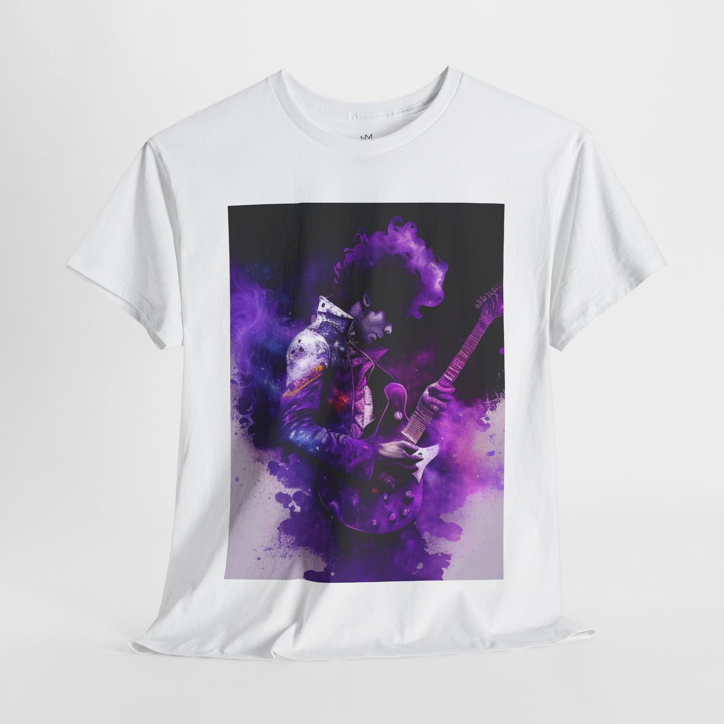 "The Artist" Vibrant Artistic Guitar Tee - Music Lover Gif