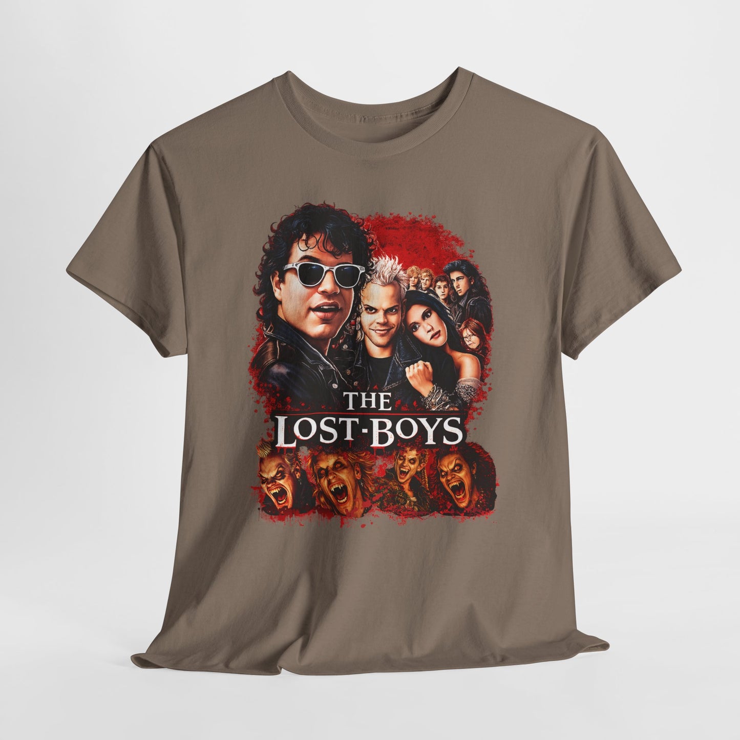The Lost Boys Movie Poster Tee — Retro 80s Vampire Graphic T-Shirt