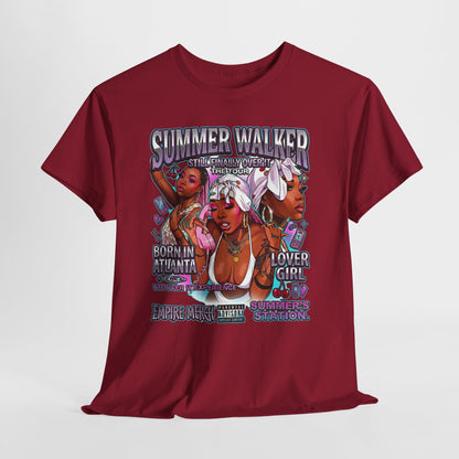 Summer Graphic Tee — "Born in Atlanta" Soulful R&B Tribute Shirt