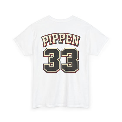 Pippen #33 Basketball Tee — Retro Chicago Bulls Scott Pippen Jersey Shirt