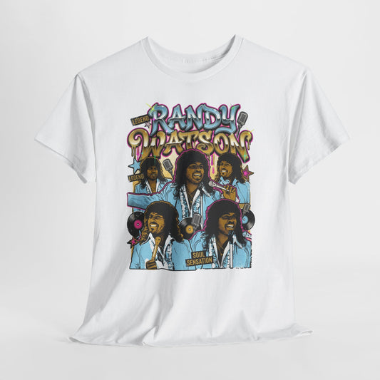 Randy Watson Vintage Portrait Tee — 90s Soul Funk Graphic T-Shirt