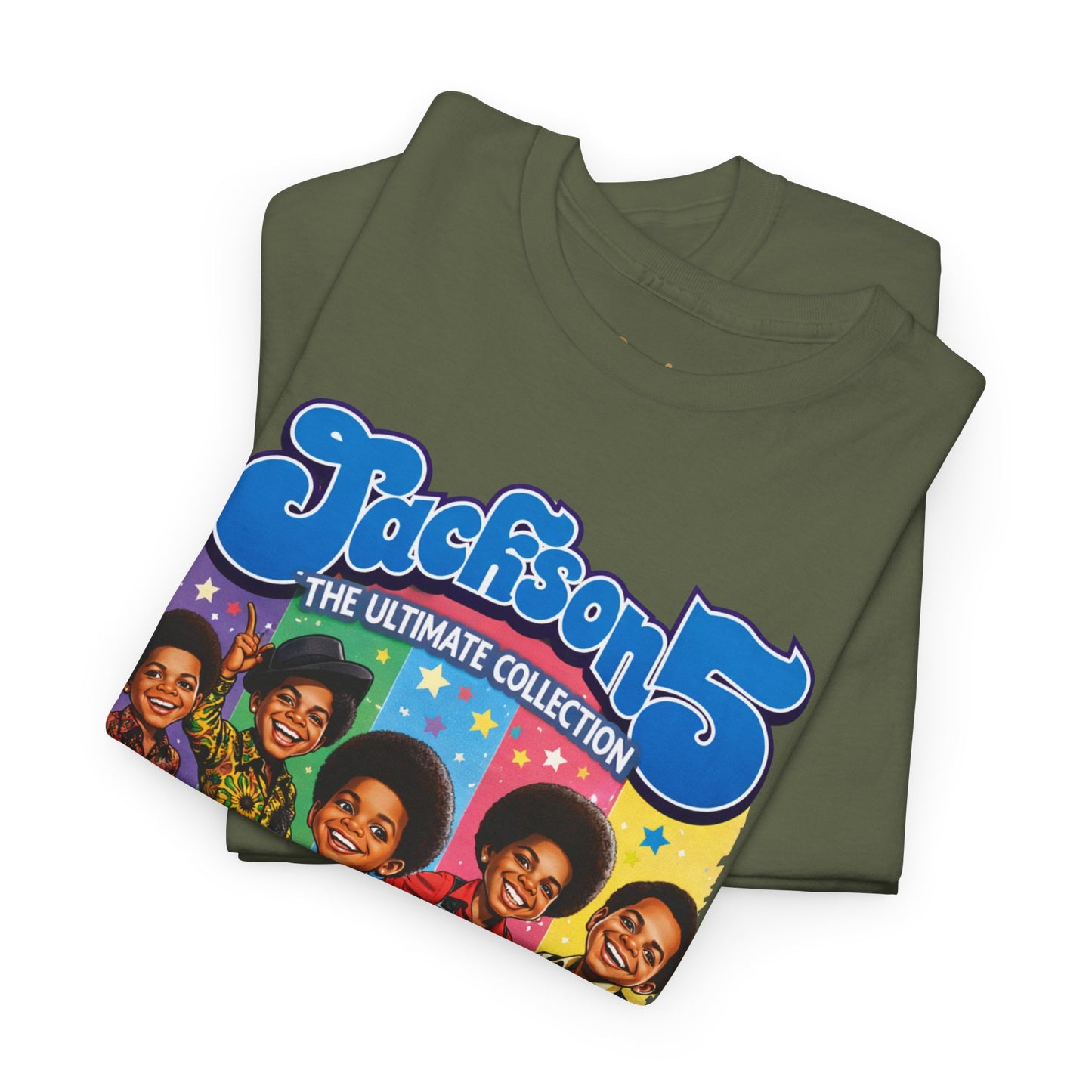 Jackson 5 Retro Graphic Tee — 'The Ultimate Collection' Vintage Band T-Shirt