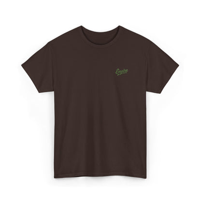 Signature Embroidered Empire Green Chest Logo T-Shirt
