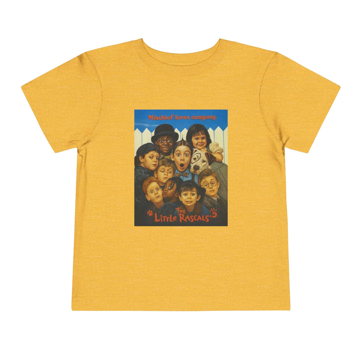 Vintage Little Rascals Toddler Tee, Cute Kids T-Shirt, Fun Playwear for Toddlers, Cartoon Character Shirt, Perfect Gift for Birthdays