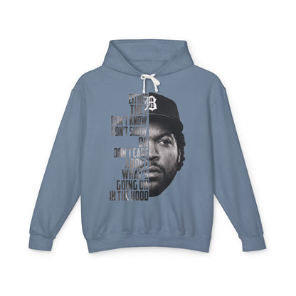 Boyz N the Hood Doughboy Hoodie — 'Either They Don't Know...' Vintage Half-Face Graphic Hoodie
