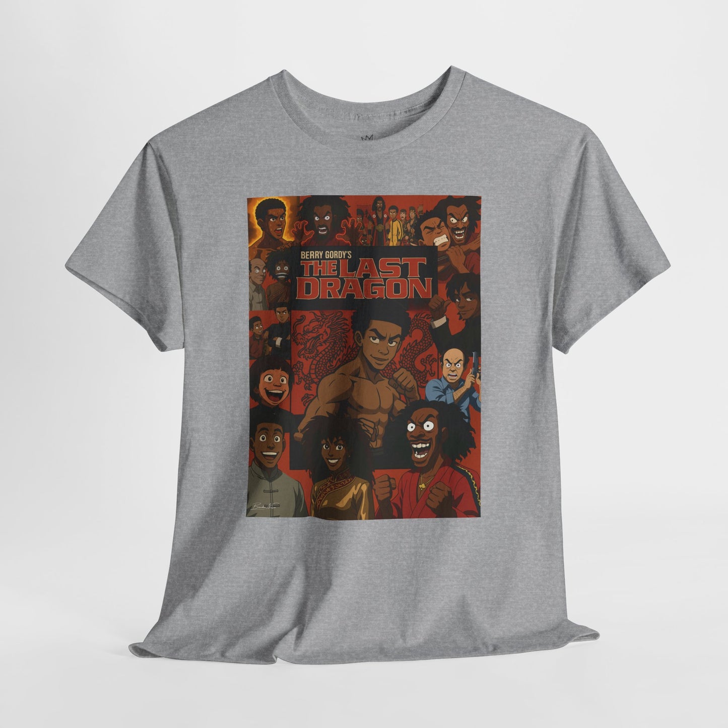 Retro Last Dragon Unisex Heavy Cotton Tee | Perfect for Fans & Casual Wear