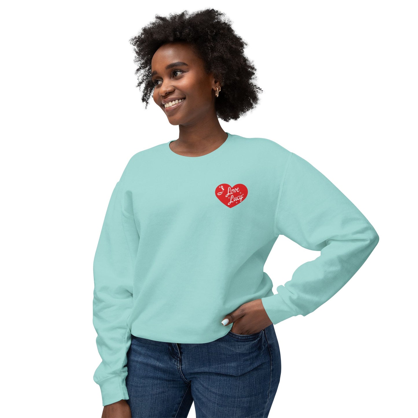 I Love Lucy Vintage Collage Sweatshirt