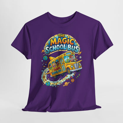 The Magic School Bus T-Shirt – Kids Retro Educational Cartoon Tee