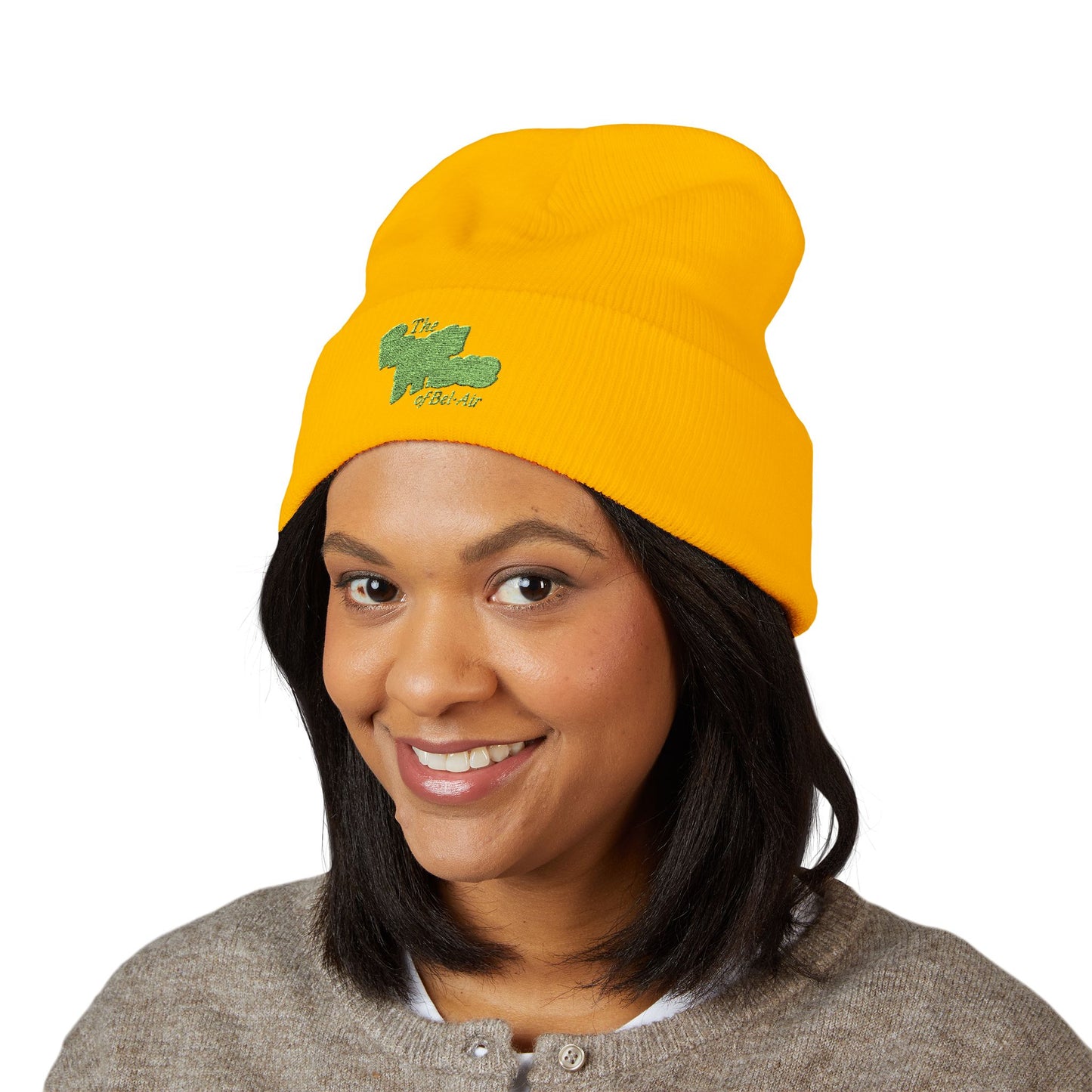 Embroidered Fresh Prince  Beanie — Cozy Cuffed Knit Hat