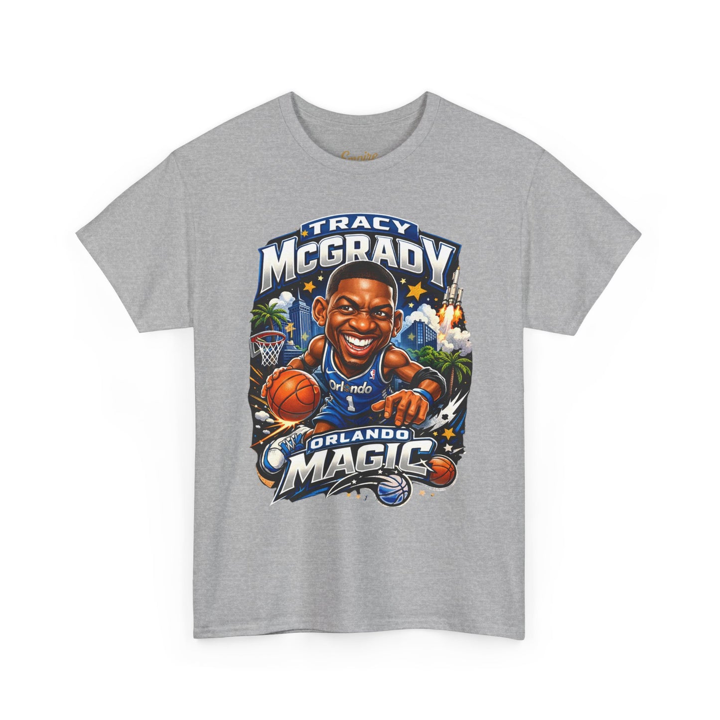 Tracy McGrady Orlando Magic Retro Basketball Tee