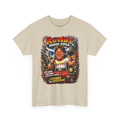 Rowdy Roddy Piper T-Shirt — Retro Wrestling Graphic Tee