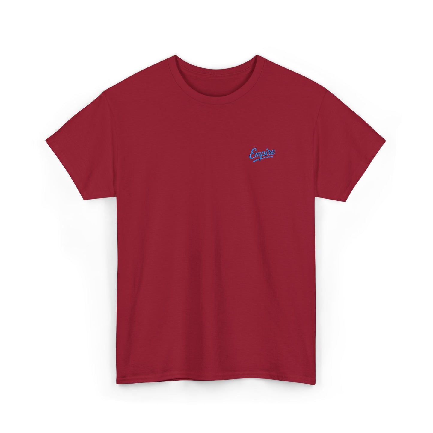 Signature Embroidered Empire Carolina Blue Chest Logo T-Shirt