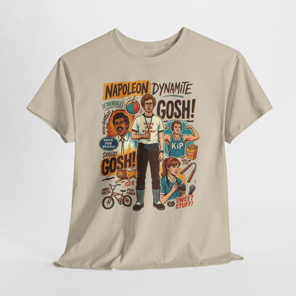 Napoleon Dynamite Graphic T‑Shirt — Retro Movie Quote Tee