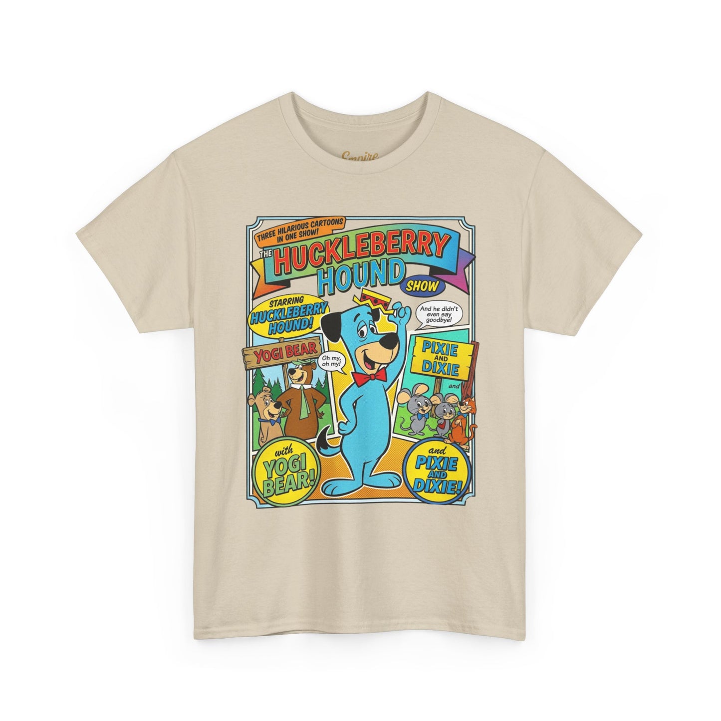Huckleberry Hound Vintage Cartoon T-Shirt