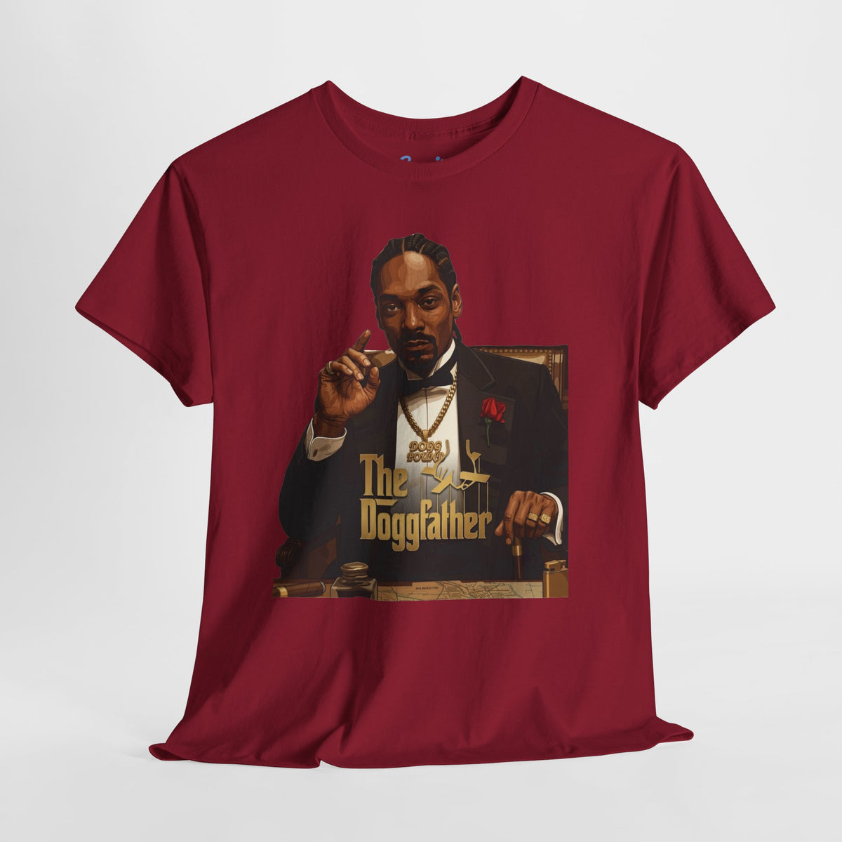 The 'Doggfather' Vintage Mafia-Inspired Rap Tribute Shirt