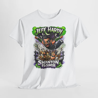 "Swanton Bomb" Graphic Tee — Pro Wrestler Vintage-Style Wrestling Shirt