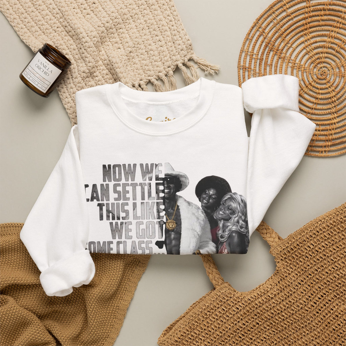 Now We Can Settle This Like Men 'The Mack" Movie Sweatshirt
