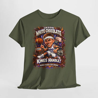 White Chocolate Kings Handle Basketball T-Shirt