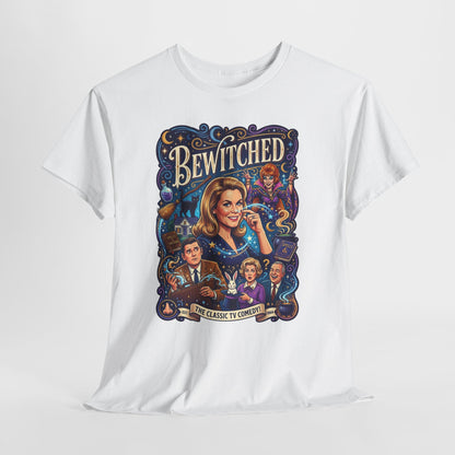 Bewitched Retro TV Series Tee — Vintage Witchcraft Graphic T-Shirt