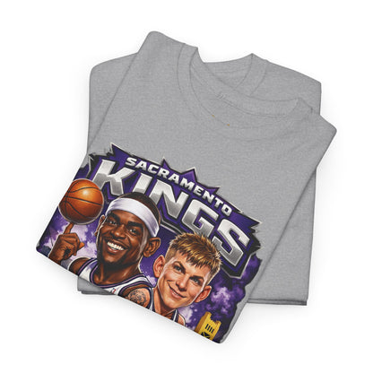 Sacramento Kings 'White Chocolate & C-Webb' Basketball Tee