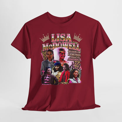 Lisa McDowell ‘90s Nostalgia Collage Tee — Coming To America Graphic Shirt