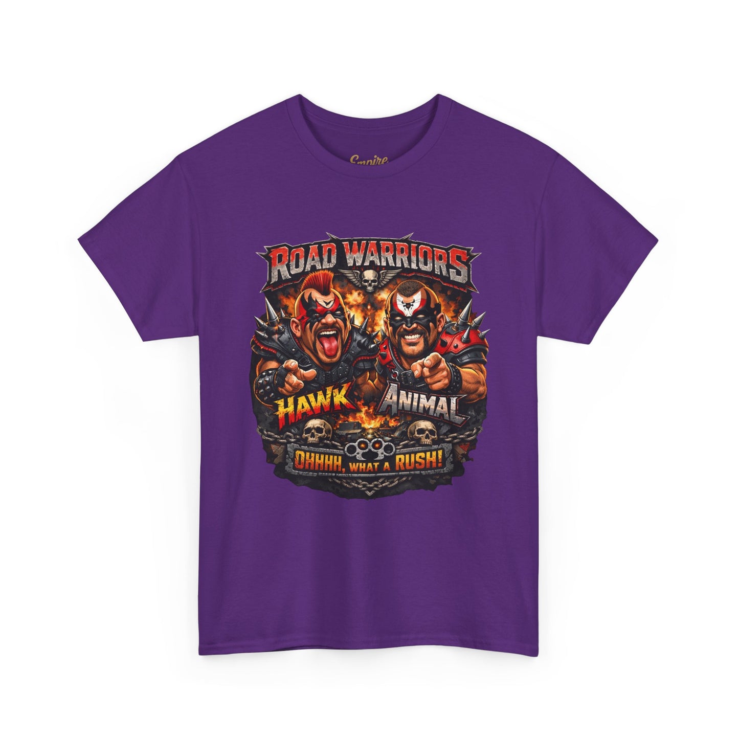 Road Warriors "Hawk & Animal" Vintage Wrestling Tee