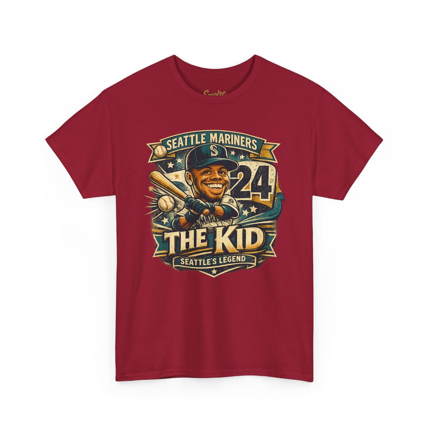 Griffey Jr. "The Kid" - Vintage Baseball Graphic T-Shirt