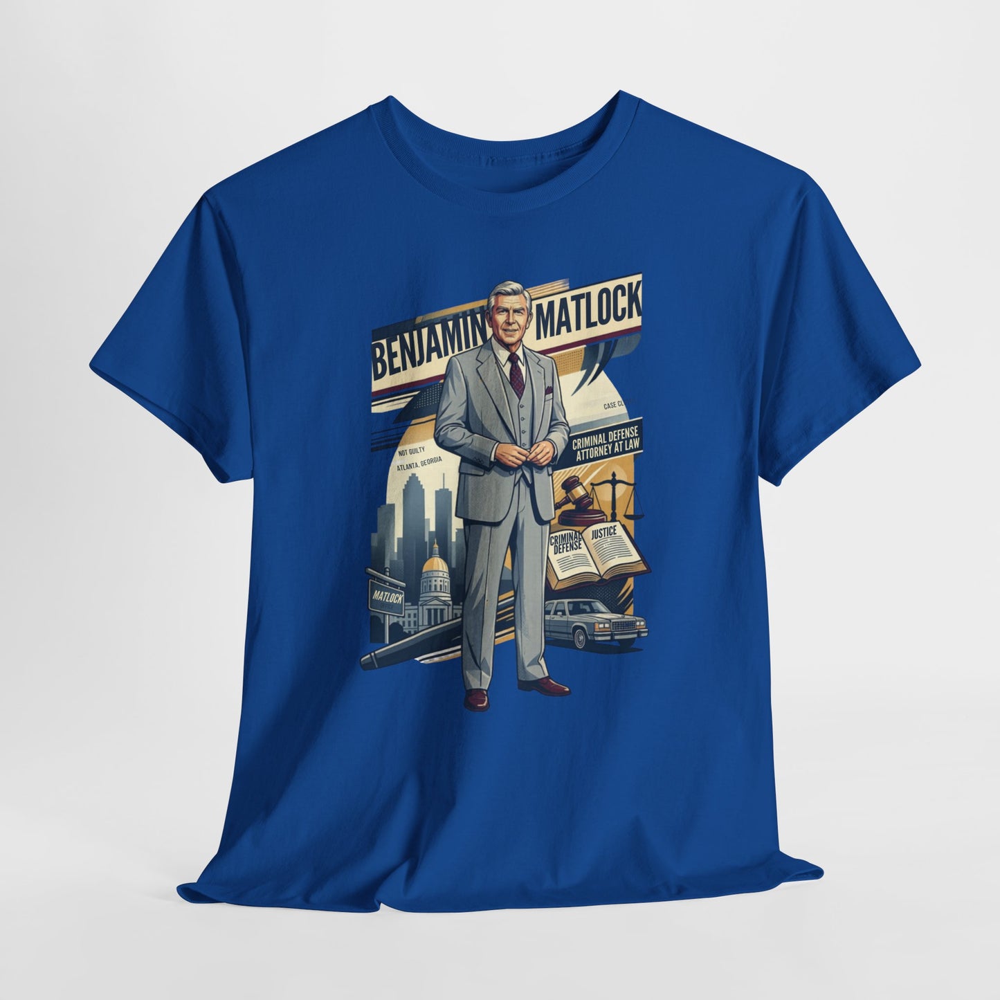 Benjamin Matlock Vintage Lawyer T-Shirt — Retro TV Attorney Tee