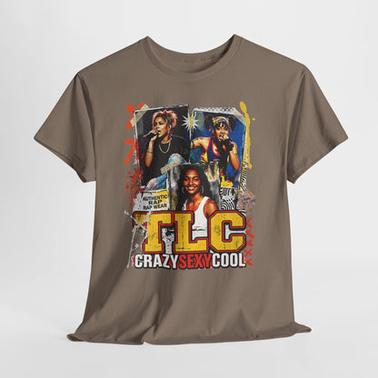 TLC 'Crazy Sexy Cool' Graphic Tee - Retro 90s R&B Band Shirt