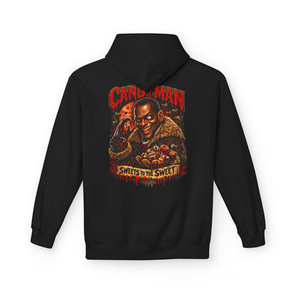 Horror Movie Candyman "Sweets to the Sweet" Retro Poster Midweight Softstyle Fleece Hoodie