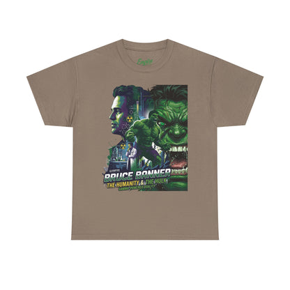 Hulk Comic Movie Poster T-Shirt – 'Bruce Banner' Graphic Tee