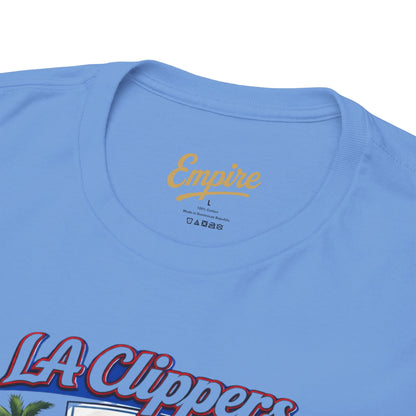 LA Clippers Cartoon Roster Tee — "The Knuckleheads" Team Graphic T-Shirt