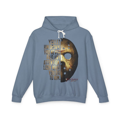 You Let Him Drown Horror Mask Hoodie