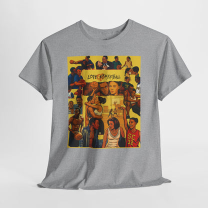 Love & Basketball Tee - Casual Style, Gift for Sports Lovers, Unique Graphic Shirt, Everyday Wear, Movie Inspired Apparel