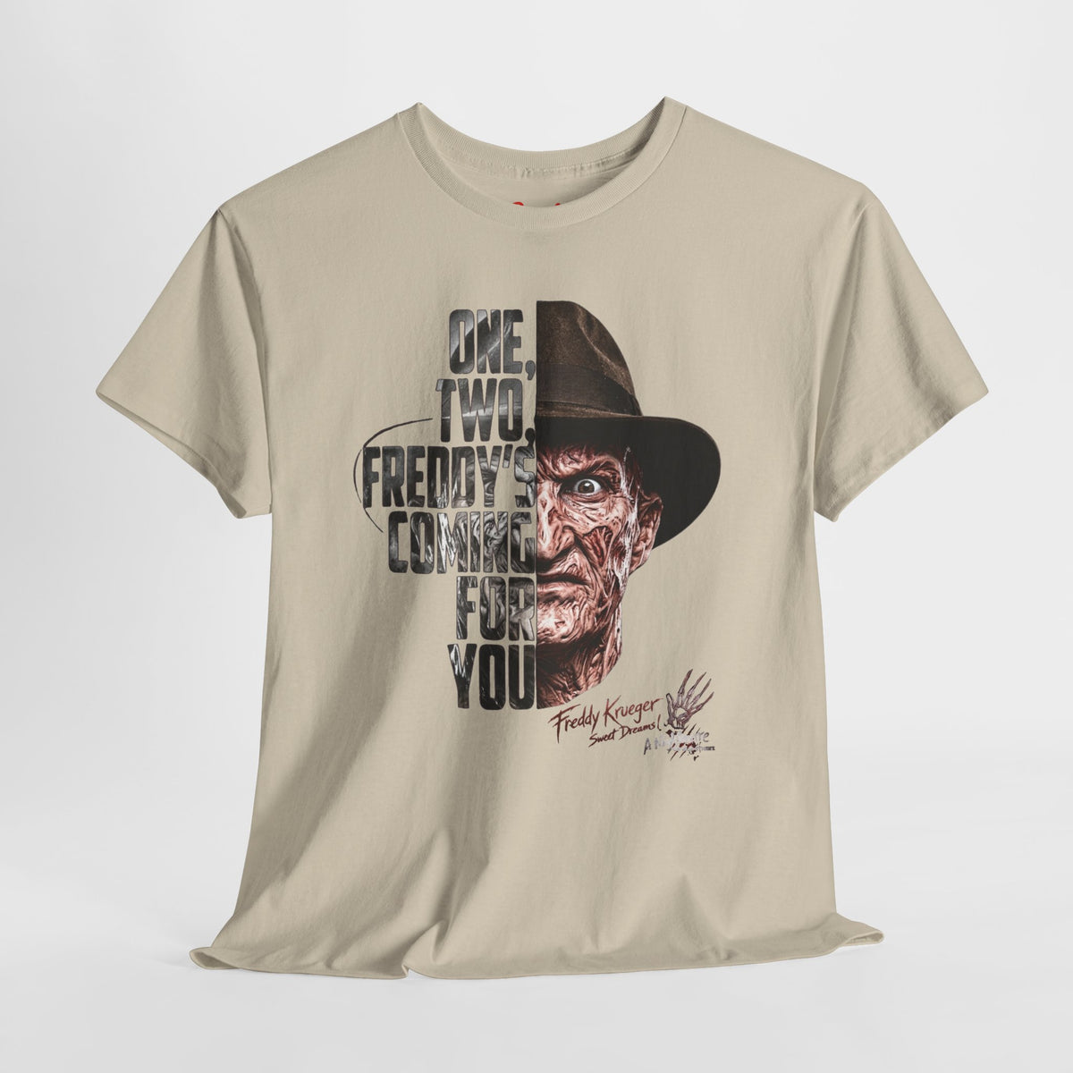 Freddy Krueger 'One, Two... Freddy's Coming For You' Graphic Tee