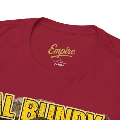 Retro TV Character Tee — "Al Bundy Awesome... Gawwwwd" Graphic T-Shirt