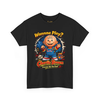 Charlie Brown "Wanna Play?" Graphic Tee