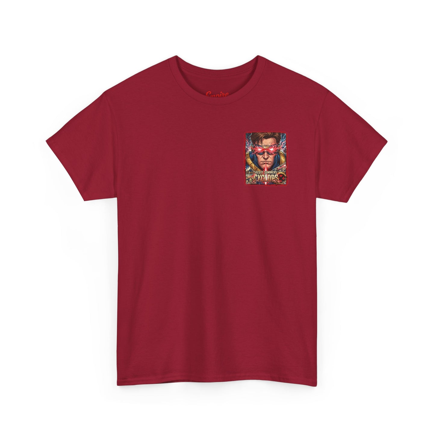 Cyclops Graphic Tee - Retro Superhero X-Men Design