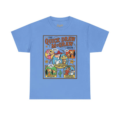 Quick Draw McGraw Retro Cartoon T‑Shirt