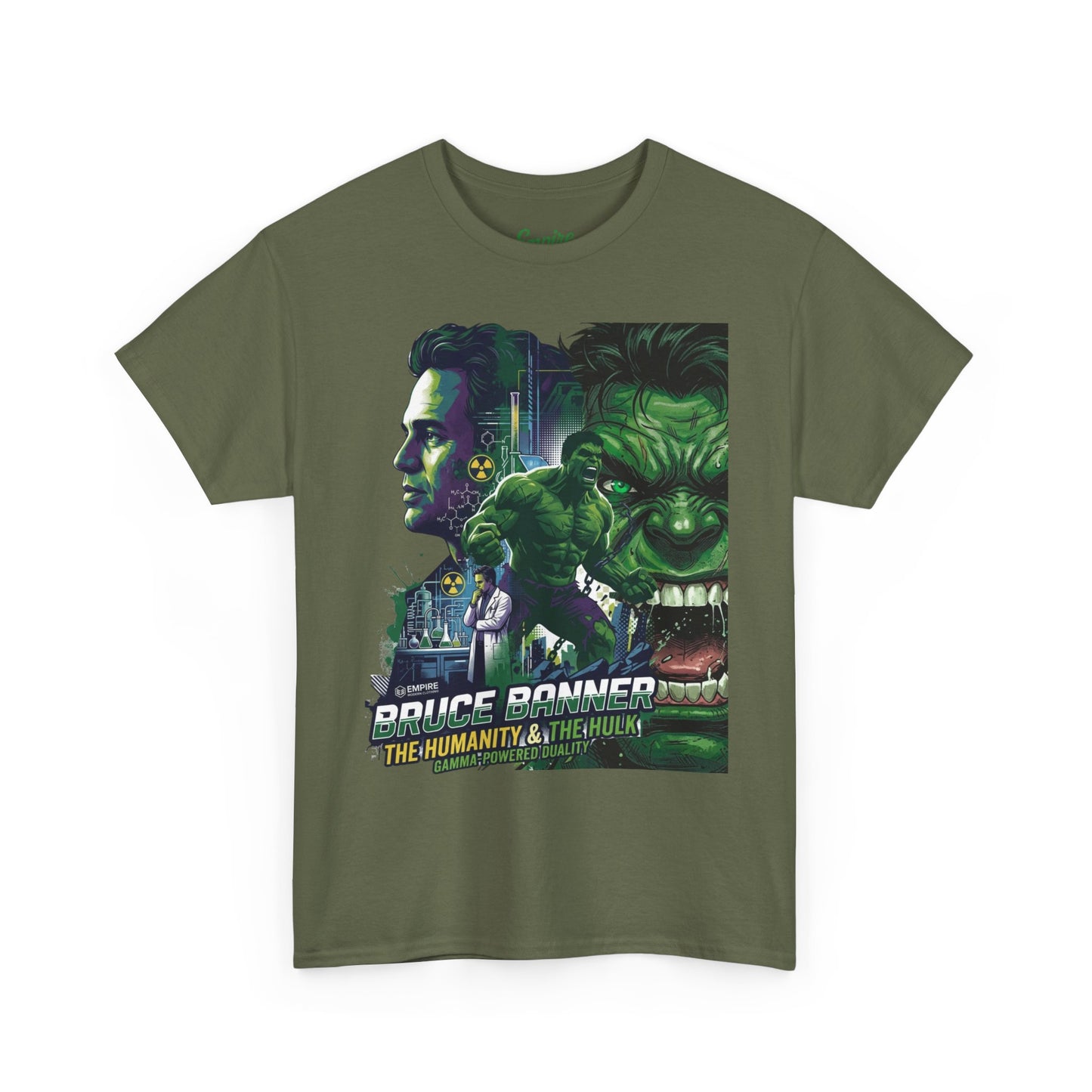 Hulk Comic Movie Poster T-Shirt – 'Bruce Banner' Graphic Tee
