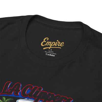 LA Clippers Cartoon Roster Tee — "The Knuckleheads" Team Graphic T-Shirt