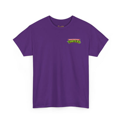 Teenage Mutant Ninja Turtles Graphic Tee — Retro Comic Backprint