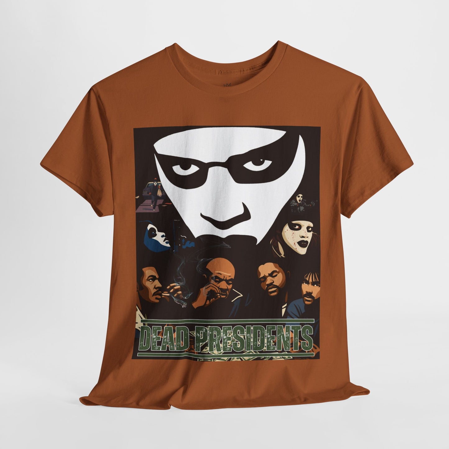 Dead Presidents Graphic Tee for Movie Lovers, Unisex Heavy Cotton Tee